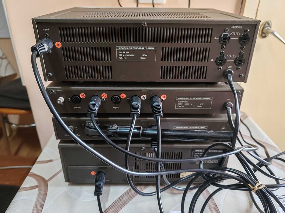 vand linie audio vintage SIEMENS 666 ( made in germany )