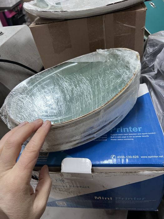 Корзинки плетеные пластик