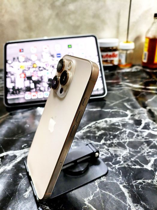 Sotiladi IPHONE 16 pro 256gb Desert dual ideal. IOS 18.4