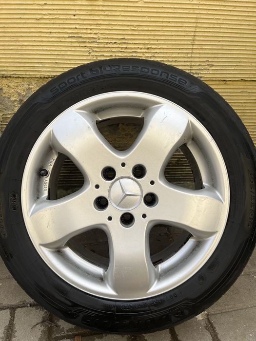 Vand Jante originale Mercedes cu cauciuri  205/55/16