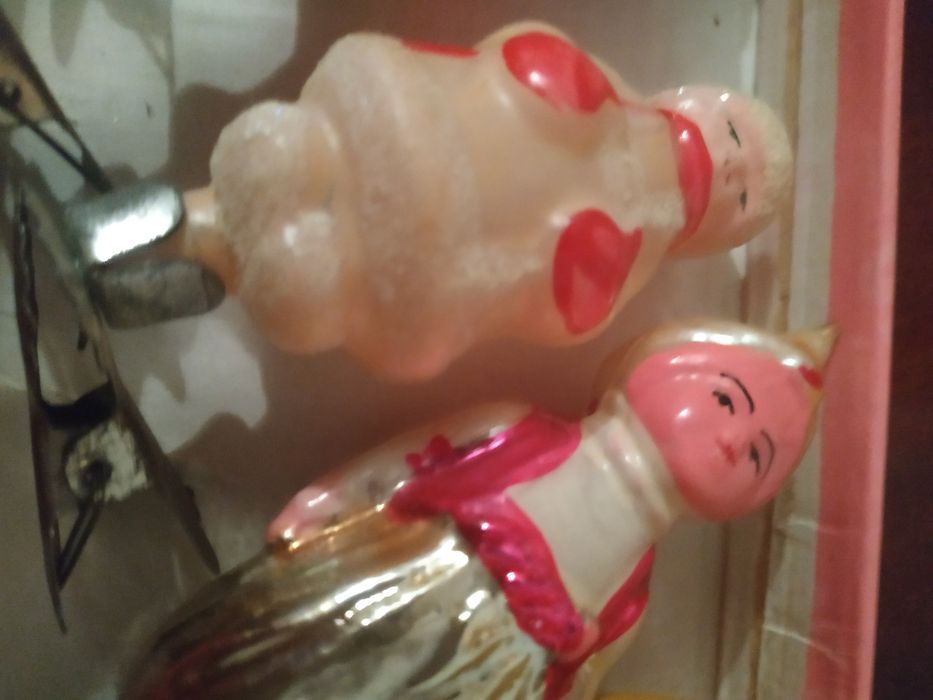 Ёлочные игрушки 50-х годов