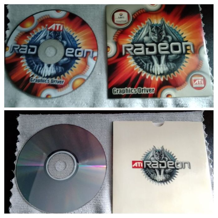Универсальный диск для ПК ATI Radeon,с редкими утилитами и драйверами