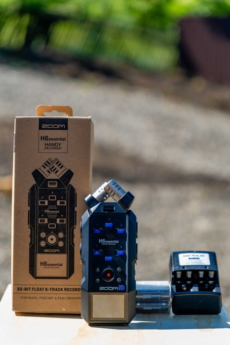 Zoom H6essential recorder audio 6 canale 32 bit float