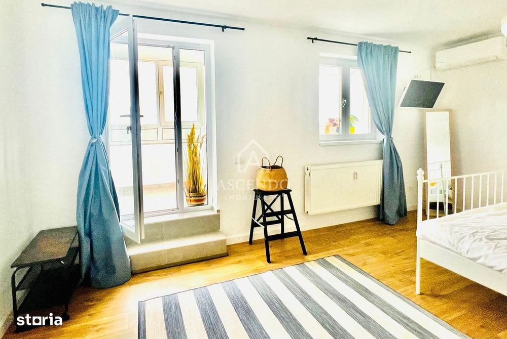 Studio renovat 25 mp + terasă 10 mp | Piața Victoriei | 0% Comision