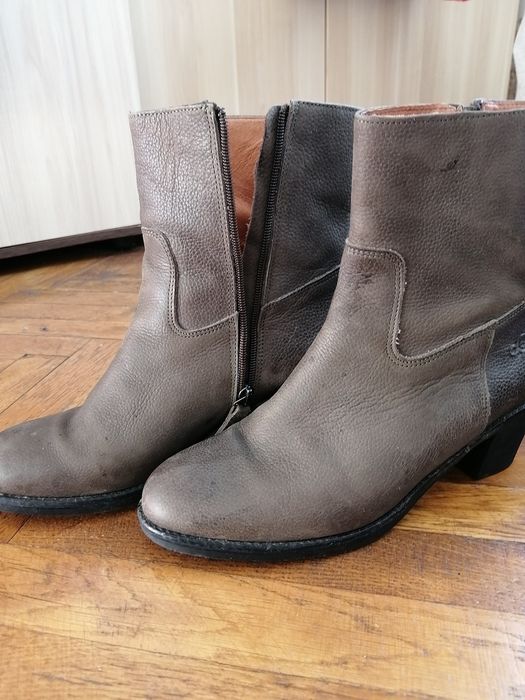 Боти естествена кожа