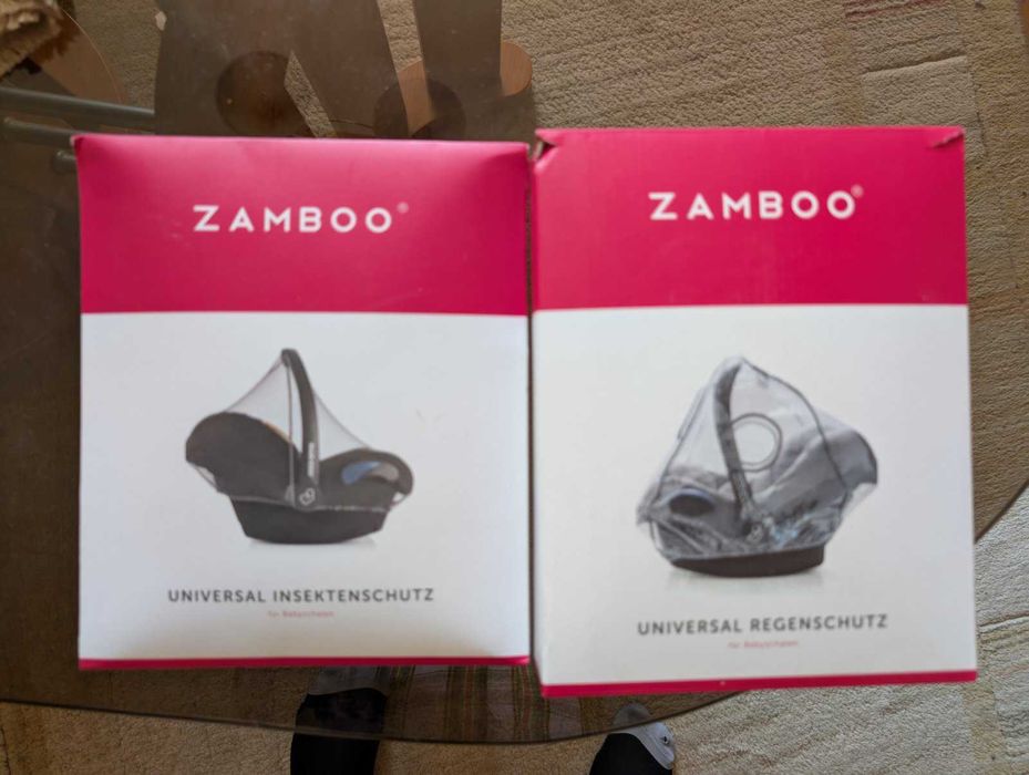 Столче/кошница за кола Cybex с Isofix база, дъждобран и комарник