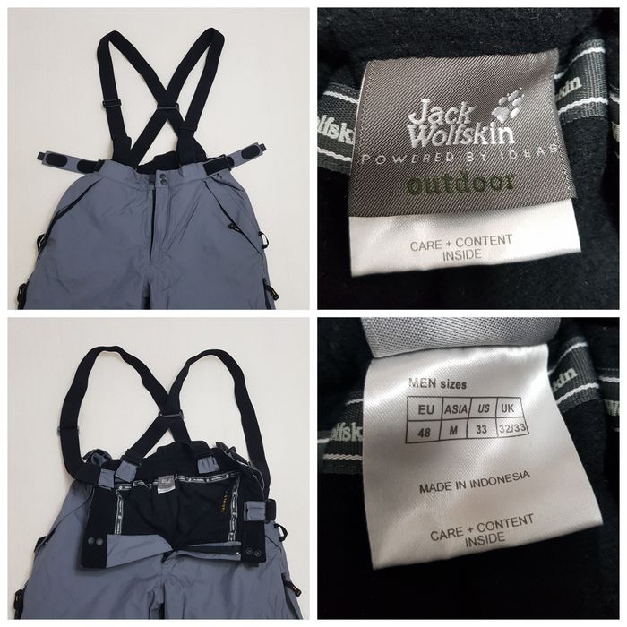 Pantaloni schi snowboard Jack Wolfskin Texapore Stretch Recco nr S 48