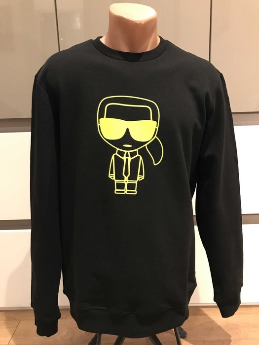 KARL LAGERFELD, оригинална, блуза, черна, размер: XXL