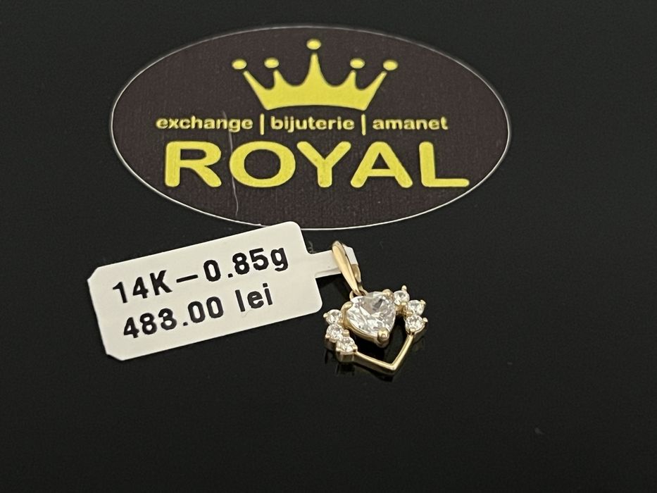 Bijuteria Royal CB : Pandant aur 14K 0,85 grame