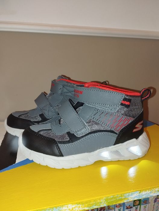 Боти Skechers Magna-Lights Frosty Fun 26 номер с велкро