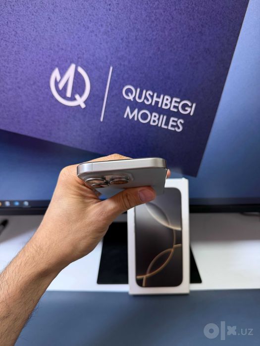 600 kami yoq dog`i bor 16 Pro iDeal karobka bor sim esim iphone apple