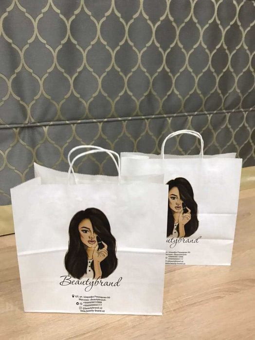 Крафт пакеты с вашим логотипом - Реклама / полиграфия / маркетинг ...