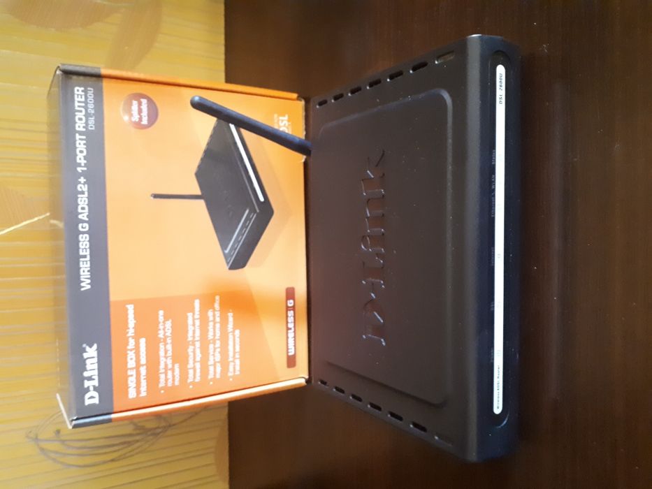 Модем ADSL-роутер D-Link DSL-2600U