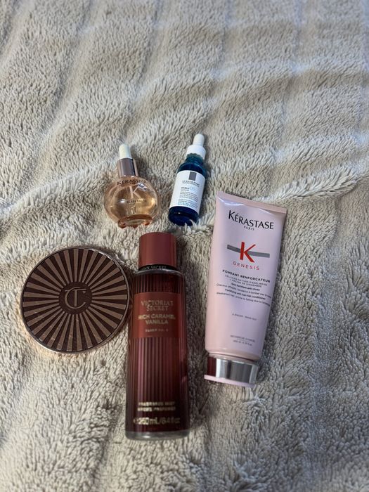 Kerastase, Charlotte Tilbury, Victoria’s secret, La roche posay