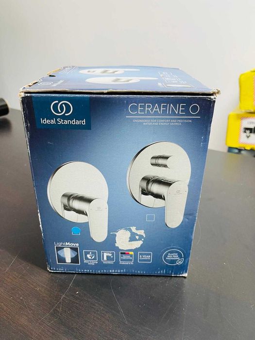 Ideal Standard - Mixer de duș ascuns Cerafine O - negru mătase