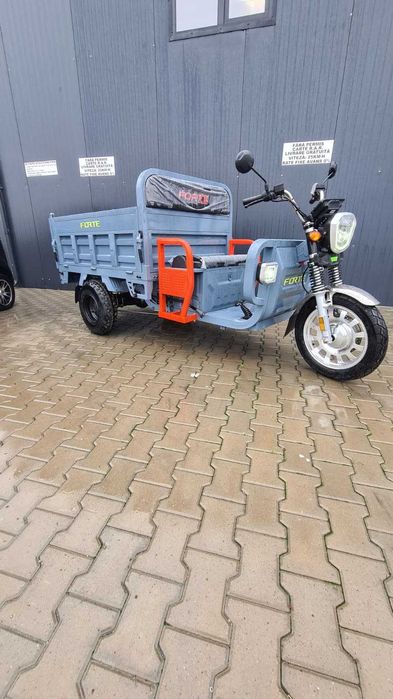 Triciclu Electric FORTE 1000 Baterie Litiu Ion Basculare Hidraulica