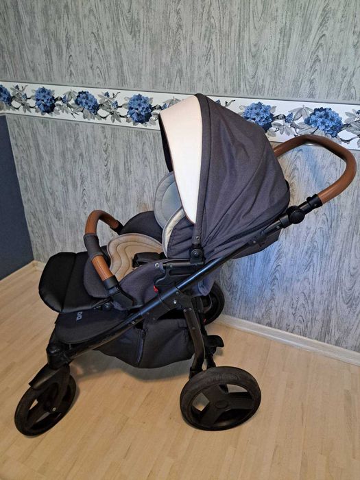 Продавам  бебешка количка-Buba forester 3в1 Графит-много добра!