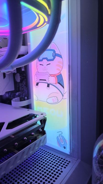Carcasa Zalman P10 mATX Alb Ventilatoare si Panou aRGB optional