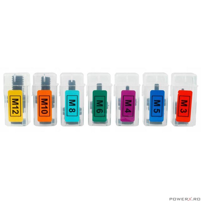 Cleste manual pentru nituit M3-M12, accesorii incluse, Verke