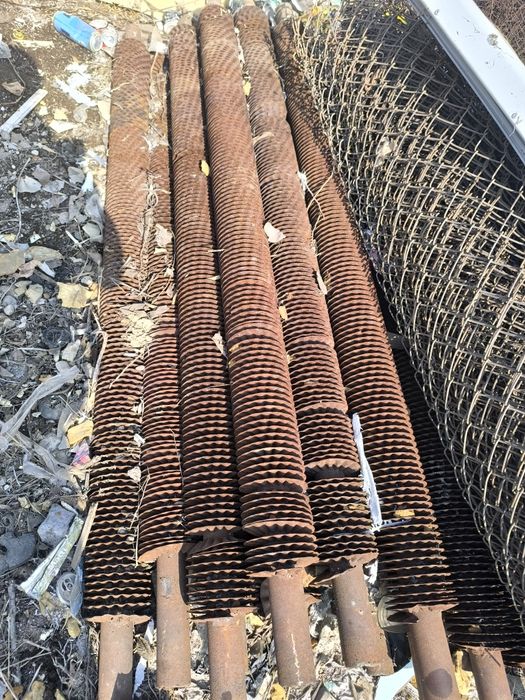 Трубы для бани ребристые