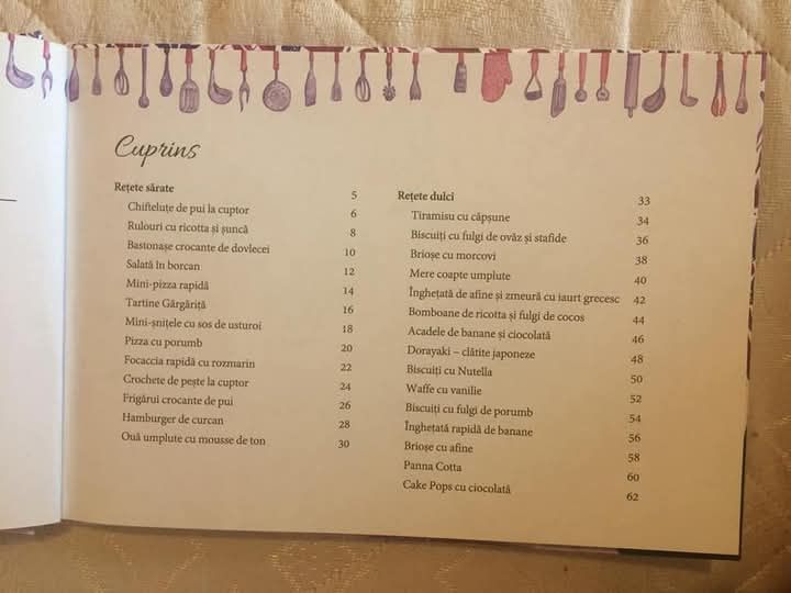 Carti retete fetite