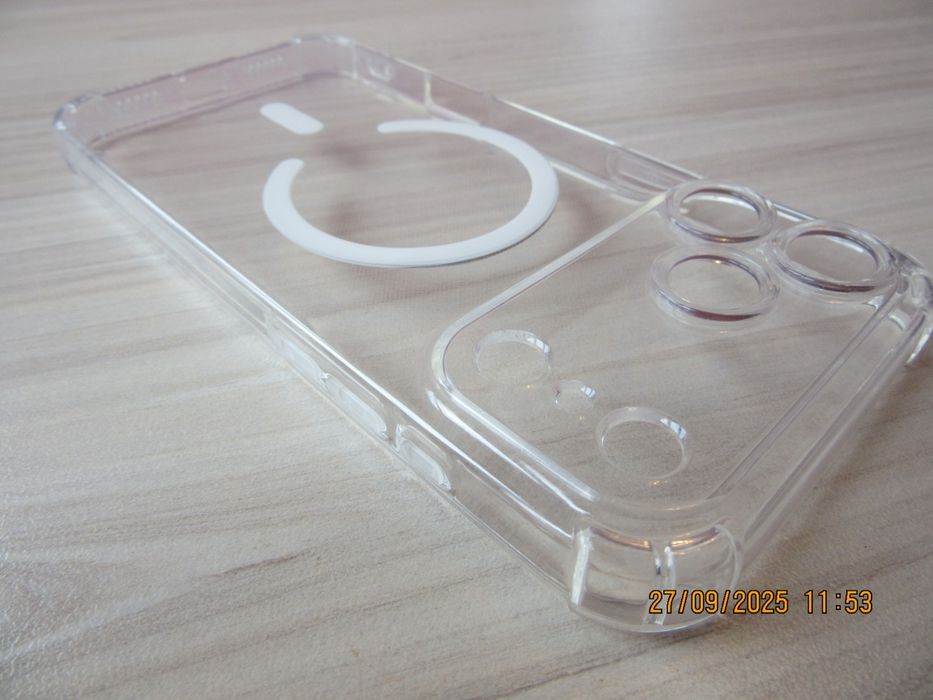 Apple iPhone 17 /Pro/Max/Air/ Удароустойчив MagSafe силиконов кейс