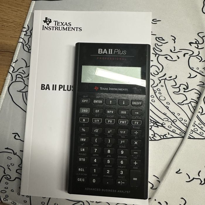 Финансовый калькулятор Texas Instruments BA II Plus Professional