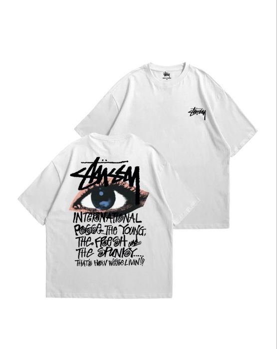 Белая Футболка Stussy