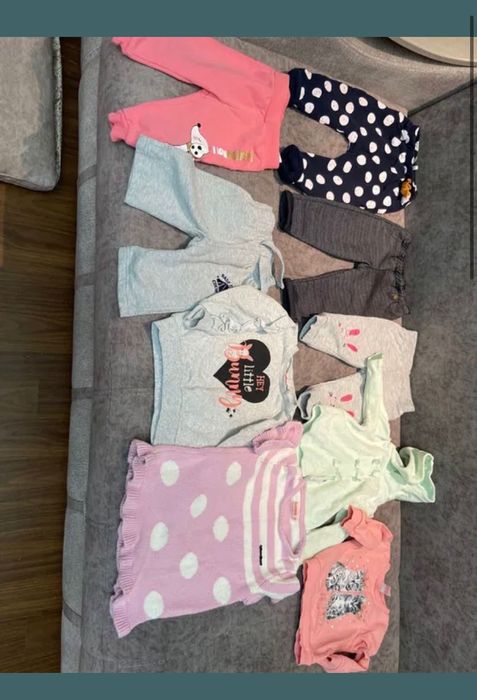 Одежда для девочки 6-12 месяцев. В хорошем состоянии