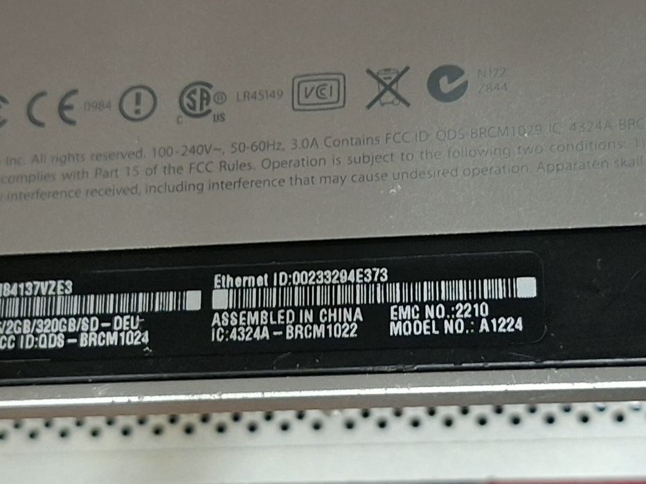 Компютър iMac A1224 ,20-inch