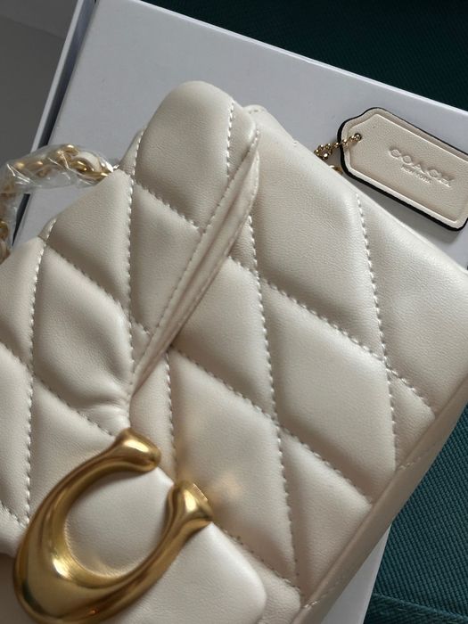 Чанта Coach естествена кожа