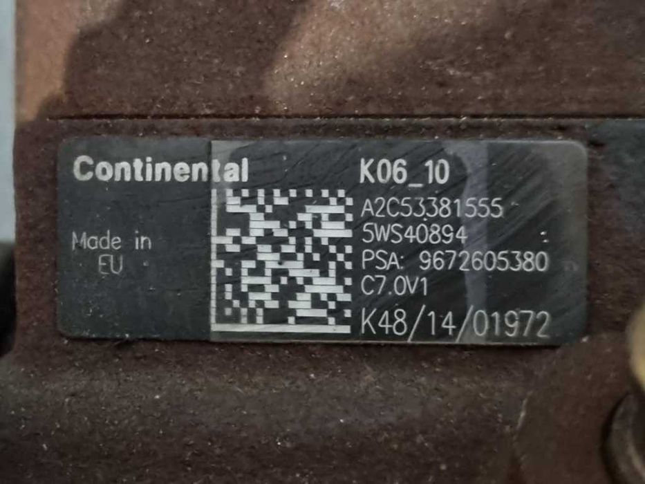 Kit injectie 9672605380 Volva Citroen Peugeot Ford 1.6 HDi / D / TDCi