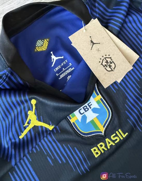Nike Jordan World Cup 2026 Brazil away jersey