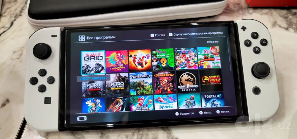 Nintendo Switch Oled прошитый и с играми (microSD 256 gb)