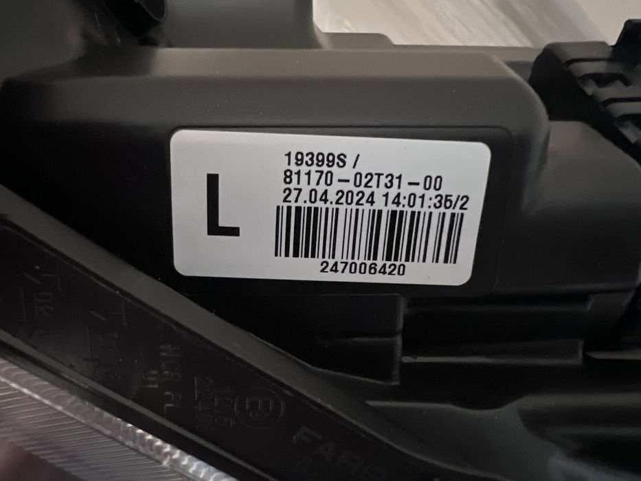 Far stanga Toyota Corolla(E210),  NOU, Original,Europa, Cod 8117002T31