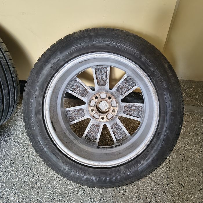 4 бр . 18 цола 5х 115 от шевролет каптива с гуми