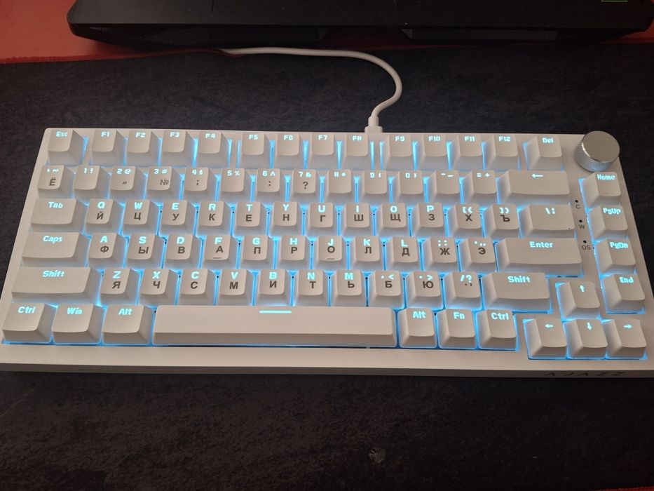 Клавиатура ajazz ak 820 white