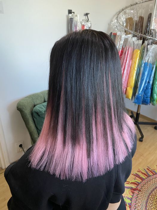 Afroalungire cu extensii sintetice