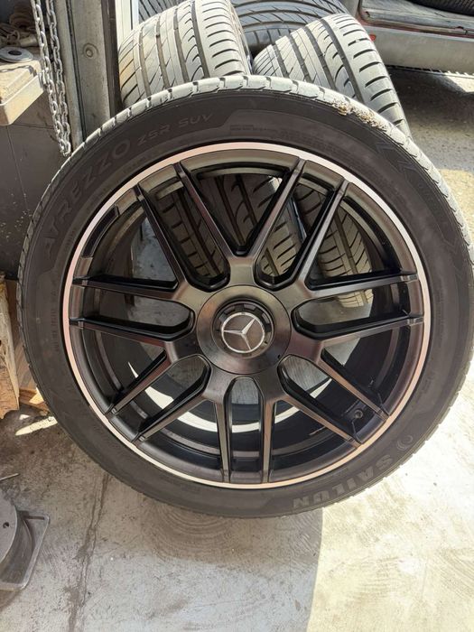 Комплект 22" AMG Джанти с Летни Гуми 285/40 R22 Sailun за Mercedes G class / GLE / GLS / ML / GL