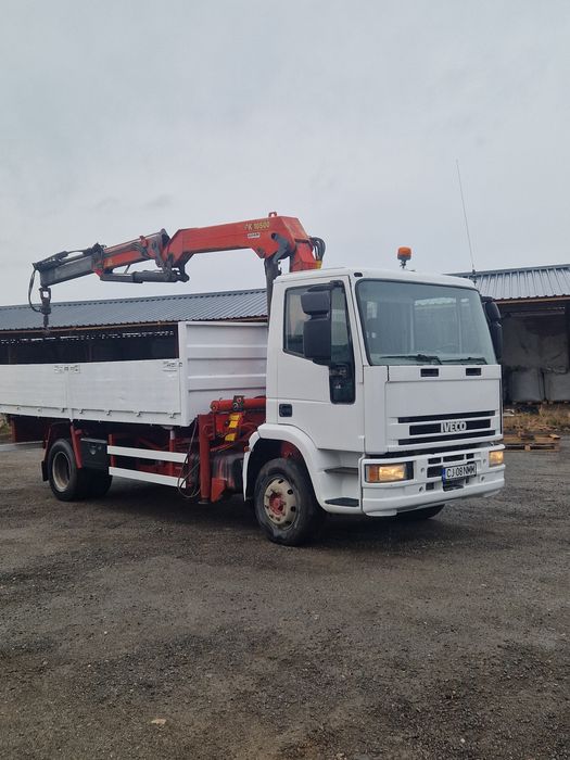 Iveco eurocargo cu macara