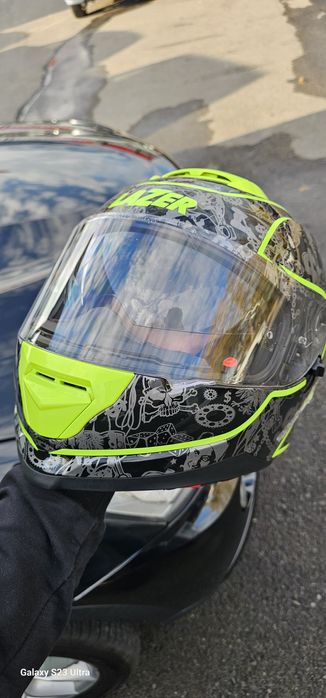 Каска LAZER с очила