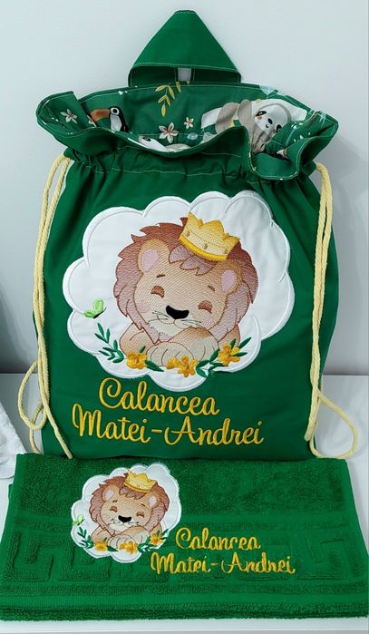 Săculeț gradinita, creșă + prosopele