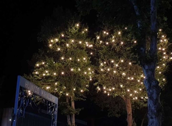 Ретро гирлянда. Retro gerlyanda.