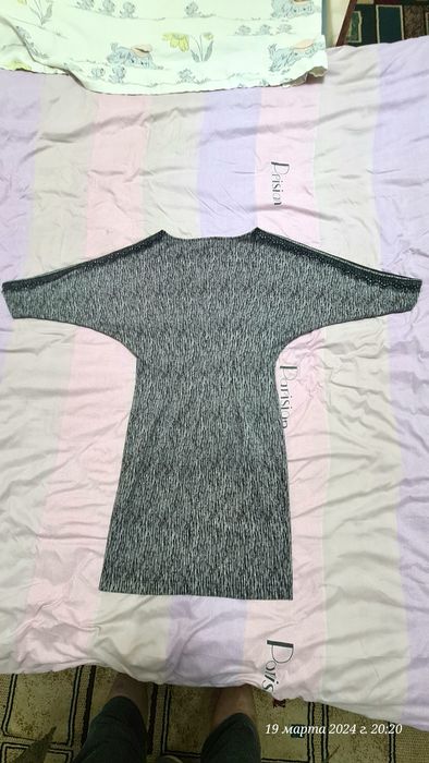 Продам платье серого цвета!