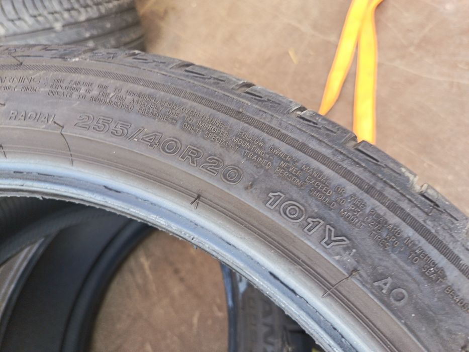 Anvelope vara 255 40 20 Bridgestone 2022 6mm