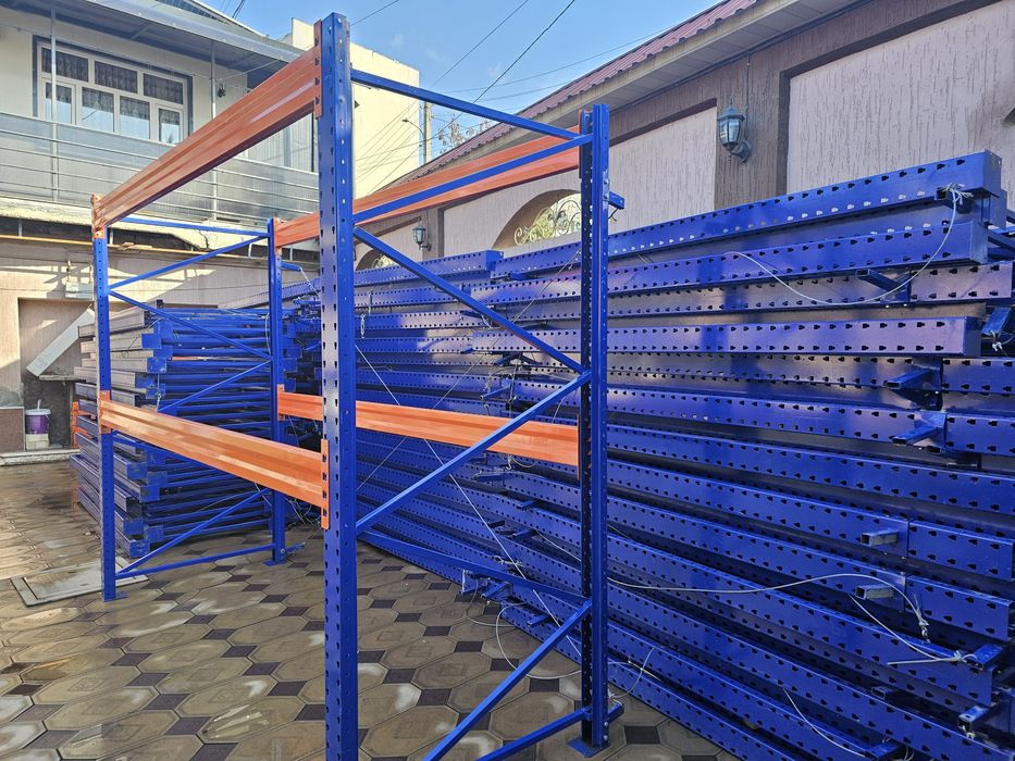 Продам стелажи для европалетов за полцены их стоимости