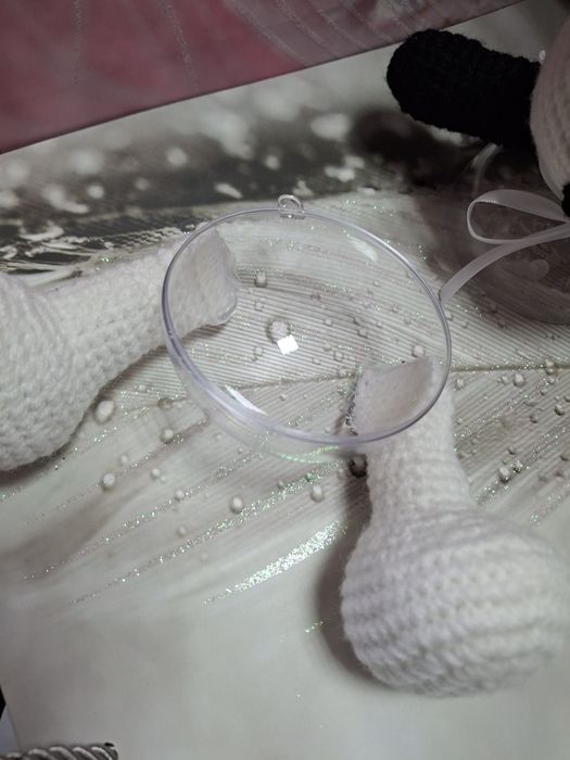 Плетена играчка мече