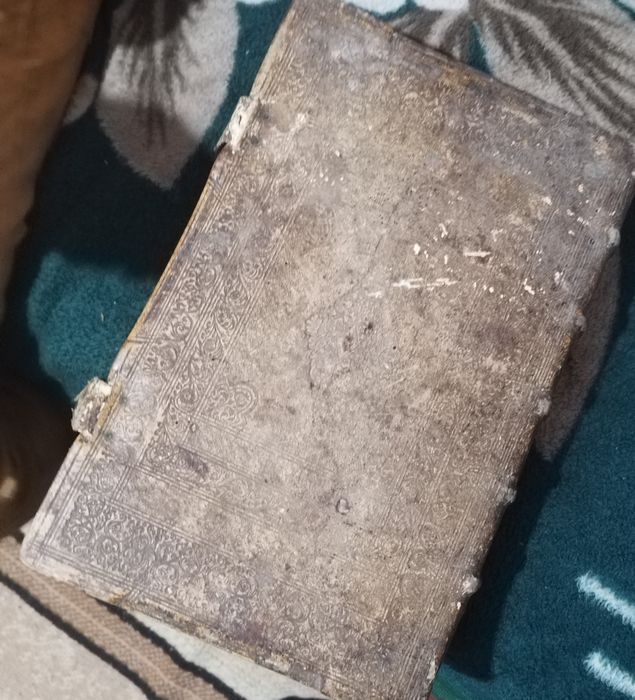 Carte religioasă veche (1737) – meditații despre Patimile lui Isus, ge