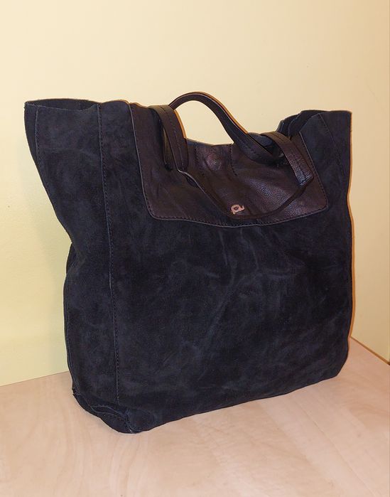 Geanta tote piele naturala