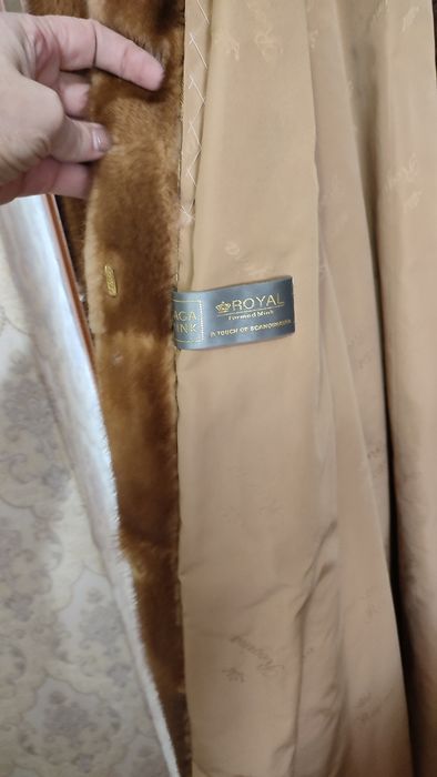 Шуба норковая натуральная